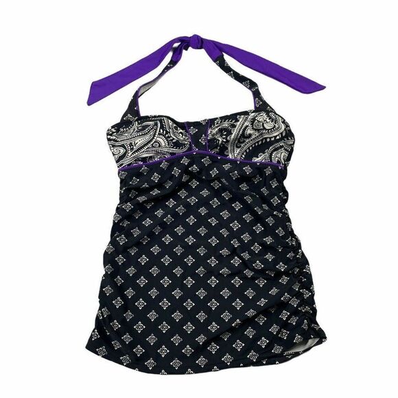 ATHLETA Namaste Tankini 32 B/C - Picture 2 of 6